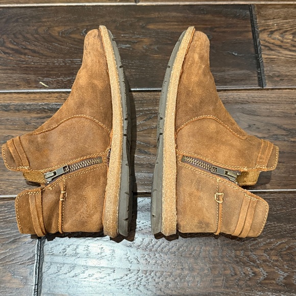 Born Brown Suede Ankle Boots - Picture 4 of 6